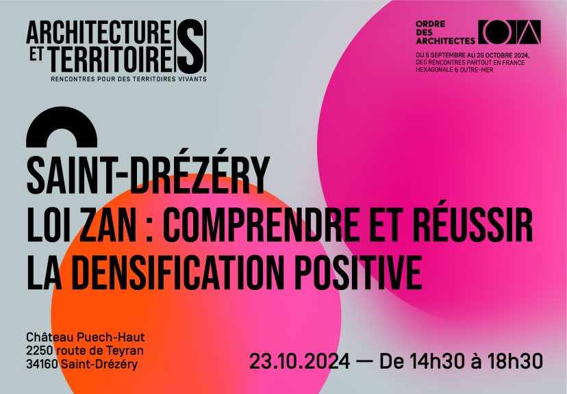 Architectures et Territoires 2024 Saint Drézéry