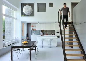 Rénovation et agencements d’un appartement en duplex à Sainte Foy lès Lyon (69) - Dank Architectes