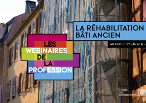 Webinaire "La réhabilitation du bâti ancien" 22 janvier, à 18 heures