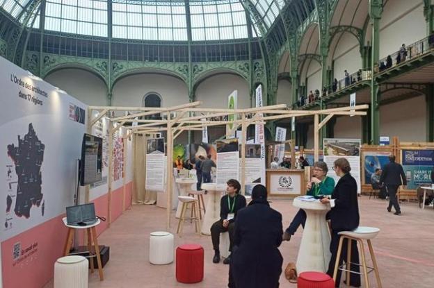 14e édition du Forum International Bois Construction - Stand de l'Ordre des architectes