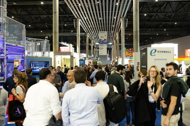 Hall d'exposition Construmat