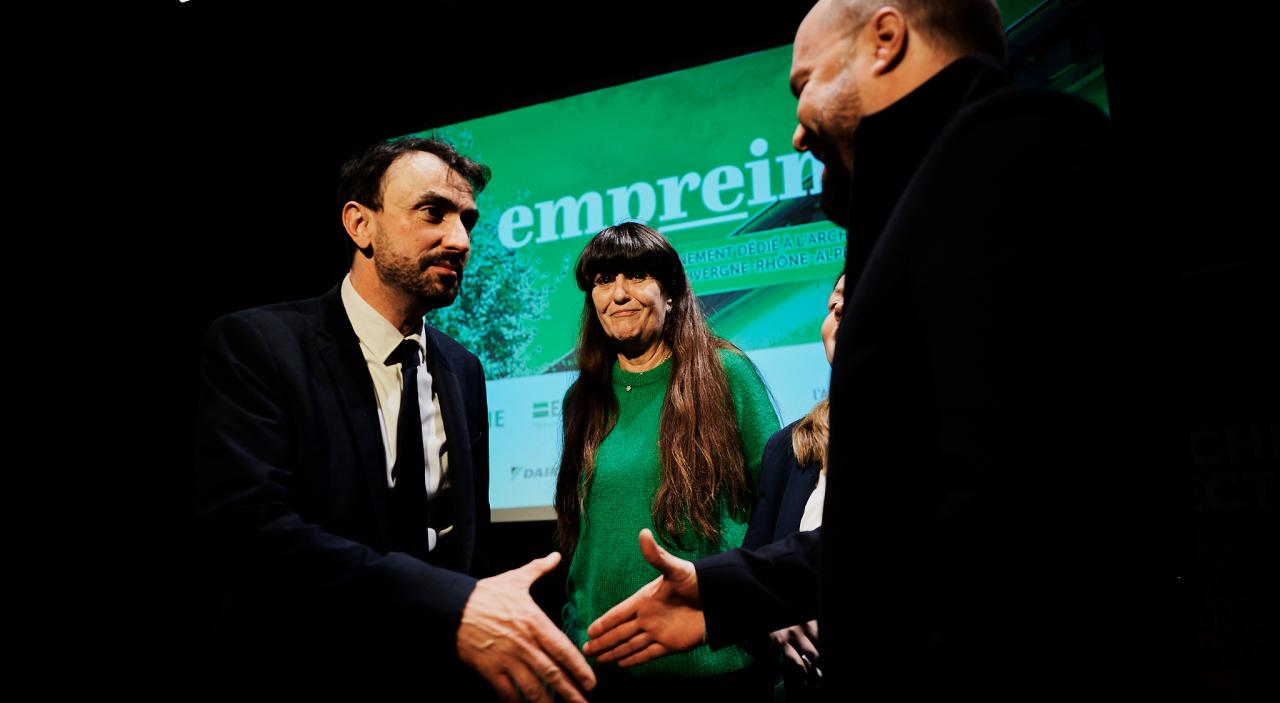 Grégory Doucet, Isabelle Dieu et Grégory Bernard