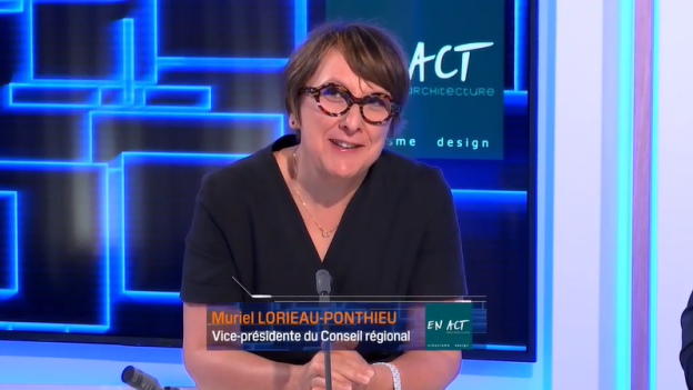 Muriel Lorieau-Ponthieu (architecte DPLG-urbaniste, vice-présidente du Conseil régional de l’Ordre des architectes de Normandie)