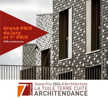 Grand Prix 2024 d'Architecture LA TUILE TERRE CUITE 