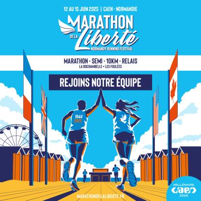 Affiche du Marathon de la liberté 2025