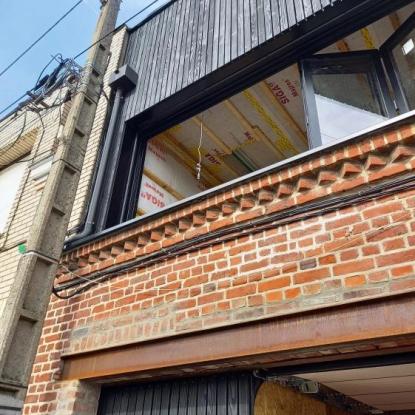 Extension par surélévation en ossature bois d'un garage